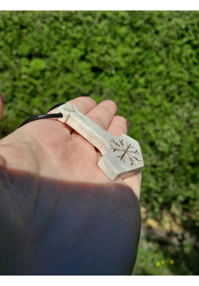 Custom Mjolnir pendant 
