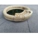 Viking mirror with Jormungand design