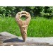 Unique Allfather God Odin pendant . Moose antlers hand-carved 