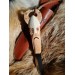 Norse knife "Odin with ravens". Scandinavian God. Viking rune knife with leather sheath. Hunting, Celtic, Medieval - Hand-carved handle