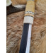 Handmade Puukko knife. Traditional Finnish craftsmanship.