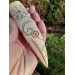 Viking Raven - knife handle.