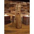 Odin sculpture, The Allfather. Norse God statue. 
