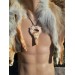 Unique Allfather God Odin pendant . Moose antlers hand-carved 