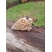 Viking style Dragon protection pendant. Moose antlers hand-carved