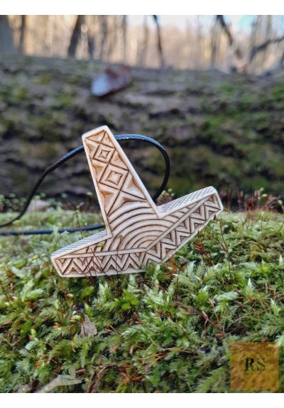 God Ukko's amulet. Viking Thor’s Hammer pendant. Mjolnir necklace. Ukonvasara necklace. Ukonkirves. Norse, Nordic age jewelry - hand-carving God Ukko's amulet. Viking Thor’s Hammer pendant. Mjolnir necklace. Ukonvasara necklace. Ukonkirves. Norse, Nordic age jewelry - hand-carving