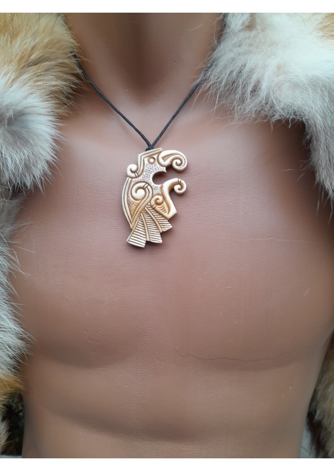 Vendel Raven amulet. 