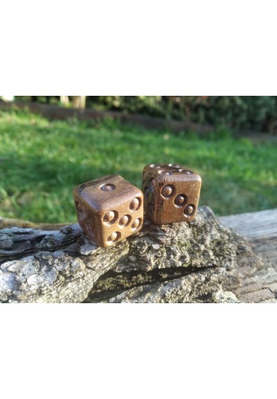 Viking / Medieval betting bone dice. Ancient Roman bone gambling / gaming dice. Table Game. Historical hand-carved dices (Copy), 2 pcs offer