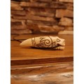 Hand-carved Dragon amulet -RS Artcraft