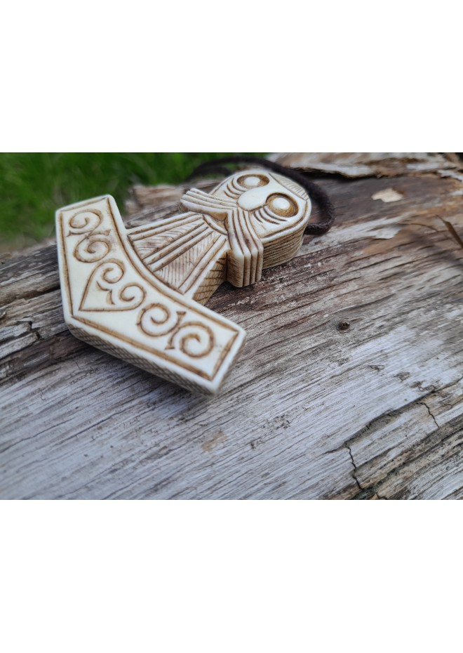 Thor's Hammer pendant. Mjolnir jewelry