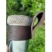 Viking drinking horn with Raven of Odin design and Viking alphabet