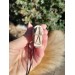 Viking Wolf head amulet with protection Algiz rune. Fenrir necklace. Pagan, Celtic, Nordic jewelry - unique antler hand-carving