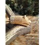 Antler hand-carved Viking Bear runic amulet. Berserker warrior spirit   Antler hand-carved Viking Bear runic amulet. Berserker warrior spirit