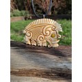  Boar jewelry. Gullinbursti amulet.