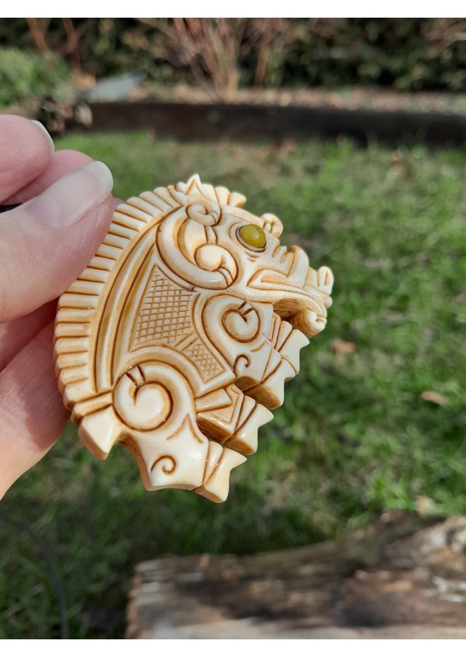  Boar jewelry. Gullinbursti amulet.